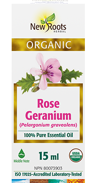 Organic Rose Geranium Essential Oil