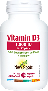 Vitamin D3 (Capsules) 1,000 IU