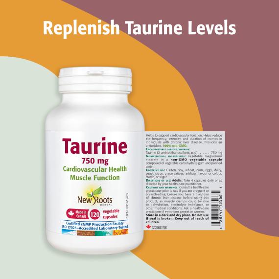 Taurine 750 mg