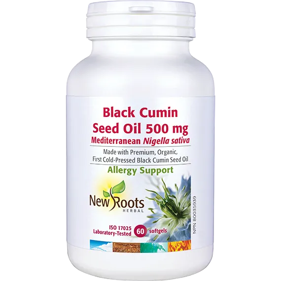 Black Cumin Seed Oil (Softgels) 500 mg