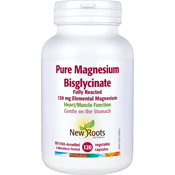 Pure Magnesium Bisglycinate 130 mg Elemental Magnesium